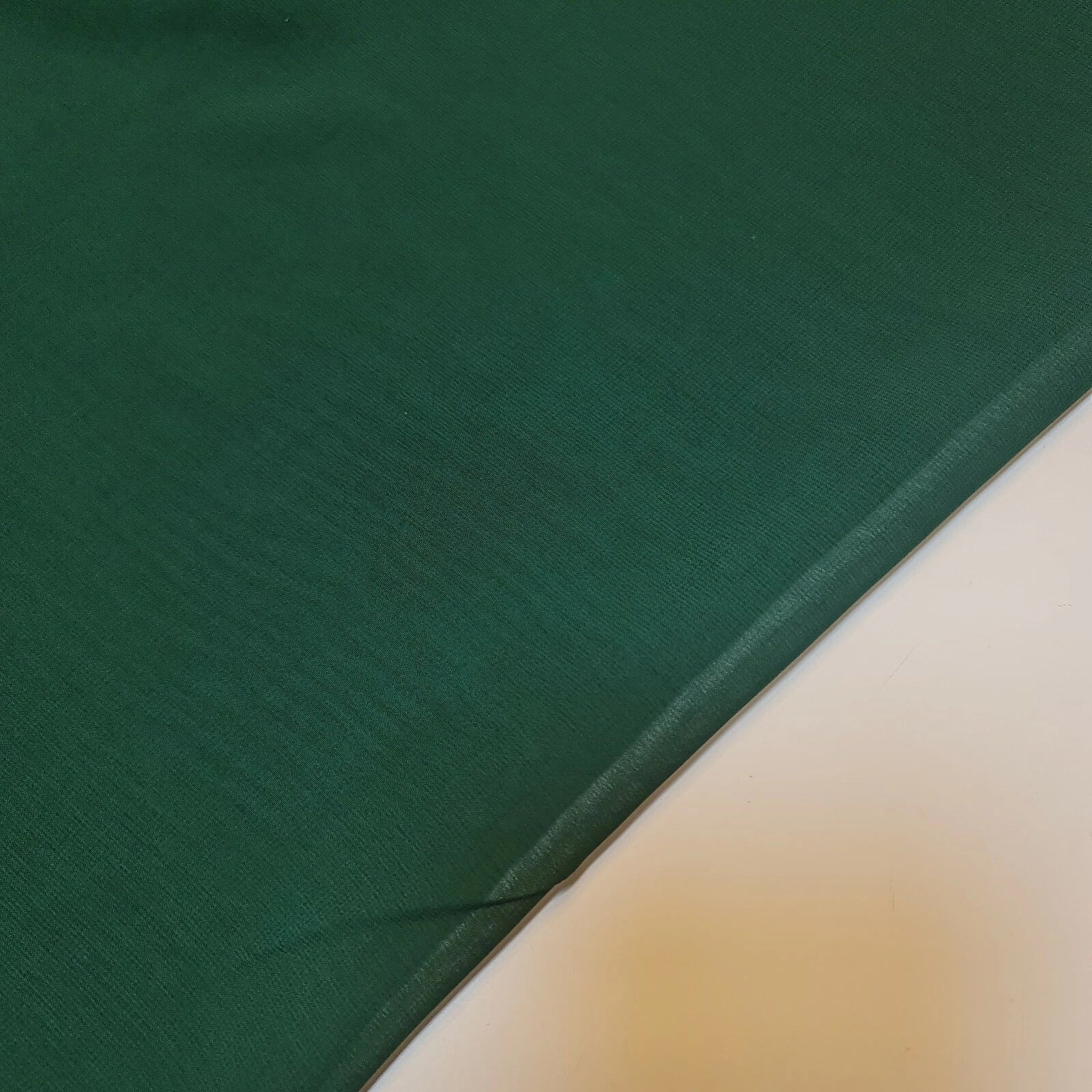 Chiffon Sheer Plain Soft Polyester Fabric – 44" Wide for Wedding, Dress & Craft – 30m Bolt/Roll