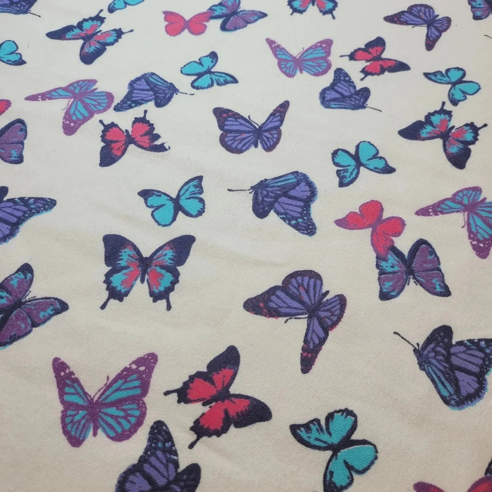 100% Cotton Brushed Flannel Winceyette Fabric | 44" (112cm) Wide Printed Quilting, Sewing & Craft Material – Sold by the Meter