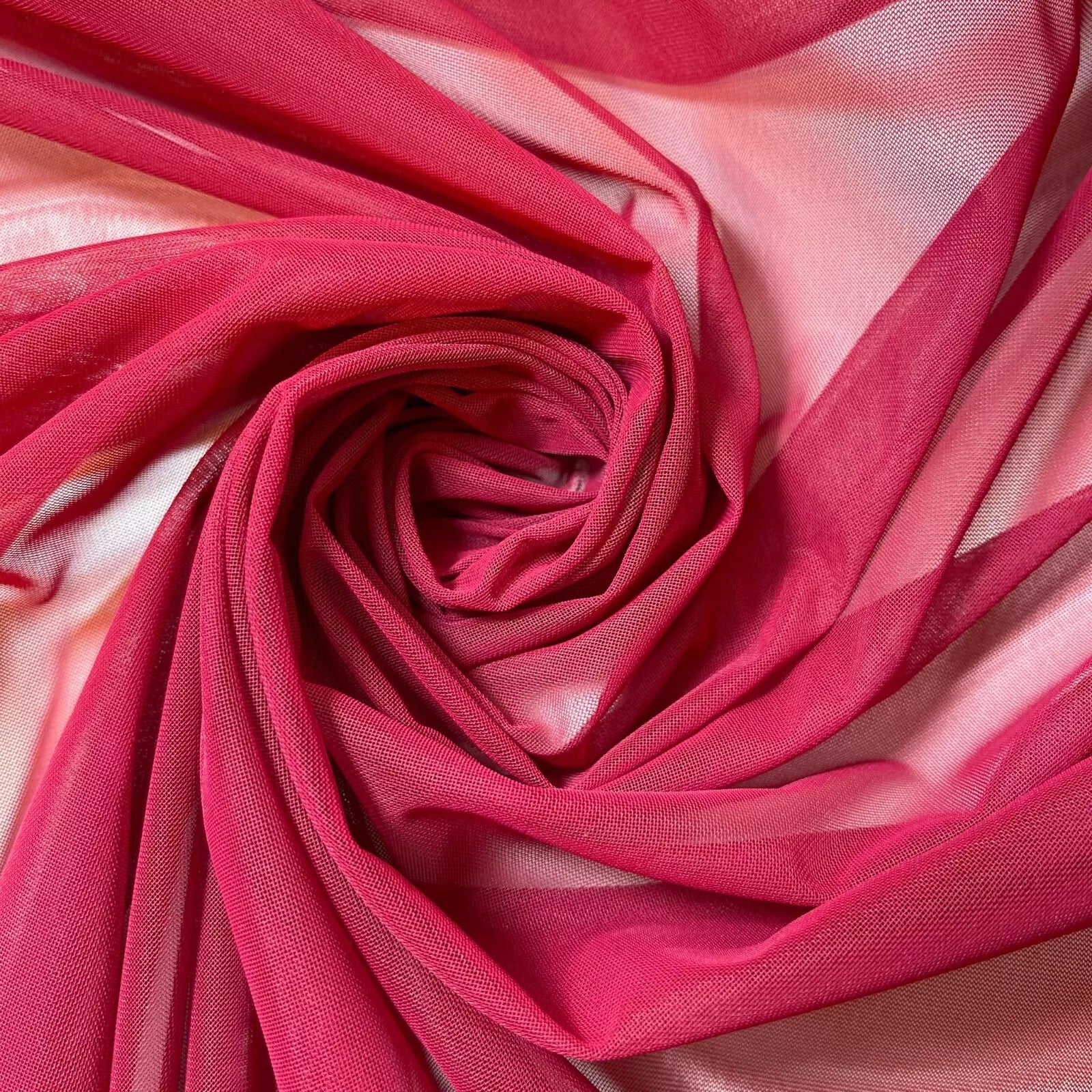 Premium Soft Plain Sheer Tulle Net Fabric | 58