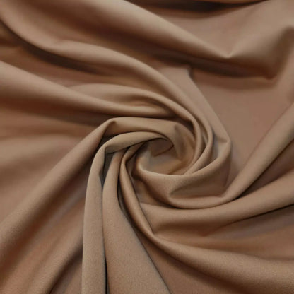 Scuba Crepe 4-Way Stretch Fabric | 58" (147cm) Wide Plain Solid Elastane Jersey for Dresses & Crafts – Sold by the Metre