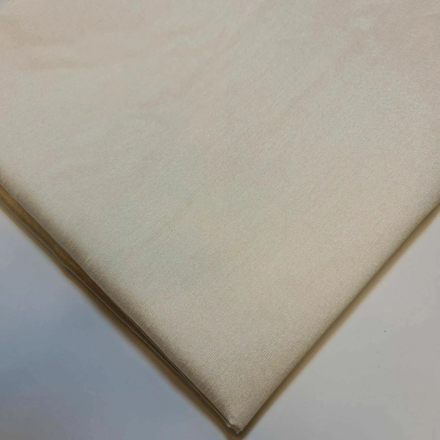 Faux Dupion Silk Fabric – Plain Slub Raw Silk Look 58" (147cm) Wide Bridal & Décor Fabric by the Metre