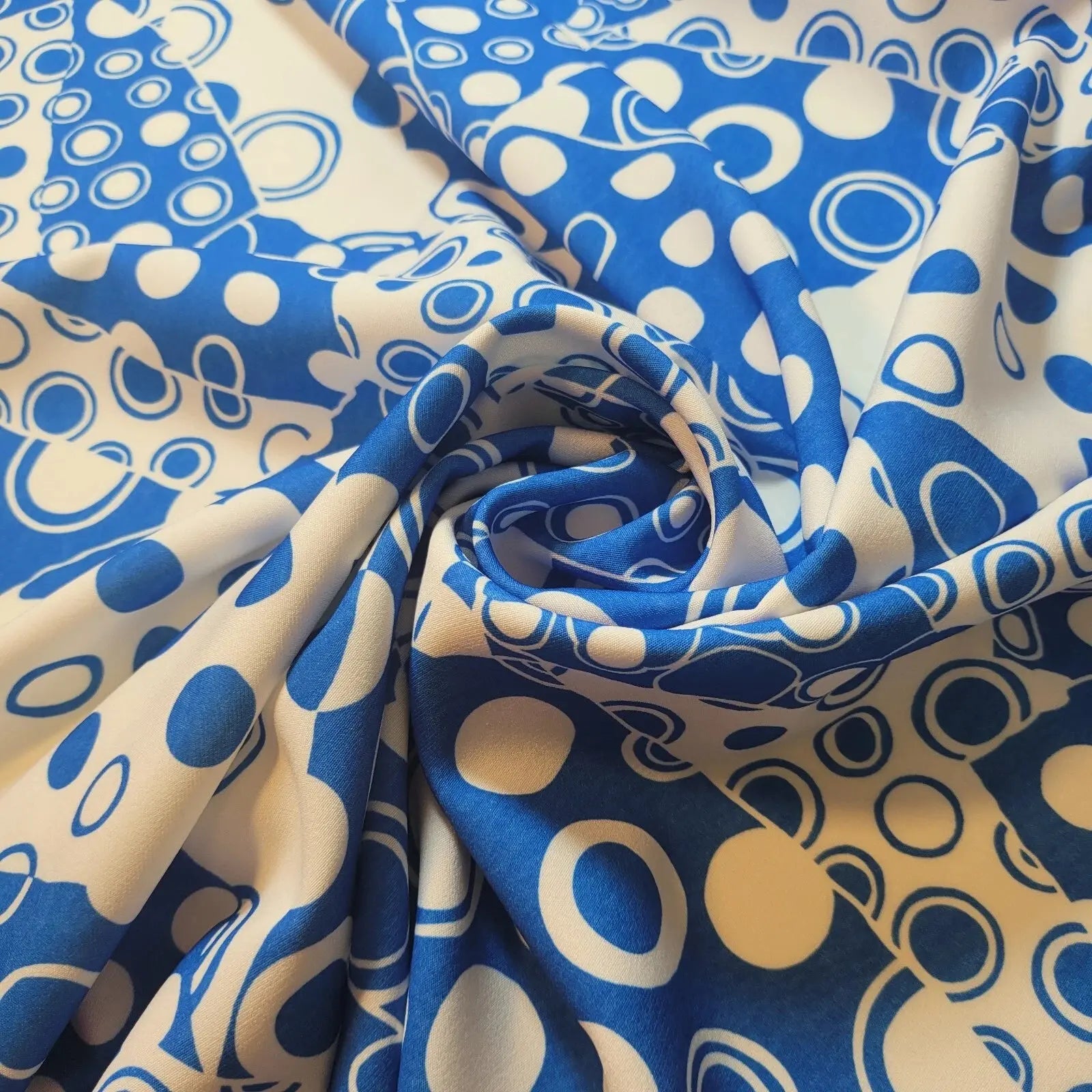 Scuba & Scuba Crepe Jersey Stretch Fabric | Printed Dress & Craft Material – Tartan, Floral, Paisley & Novelty Designs | 58" (147cm) Wide – Sold by the Metre