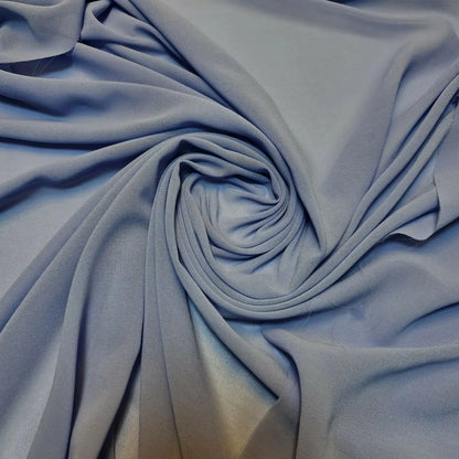 Crepe Chiffon Sheer Fabric | 58" (147cm) Wide Wedding Décor, Drape, Dressmaking & Craft Material – Sold by the Metre