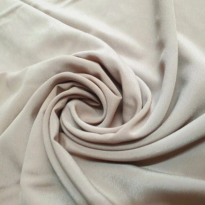 Koshibo Crepe Fabric | 100% Polyester Soft Dressmaking, Drape & Lining Material 44" (112cm) Wide – Sold by the Metre