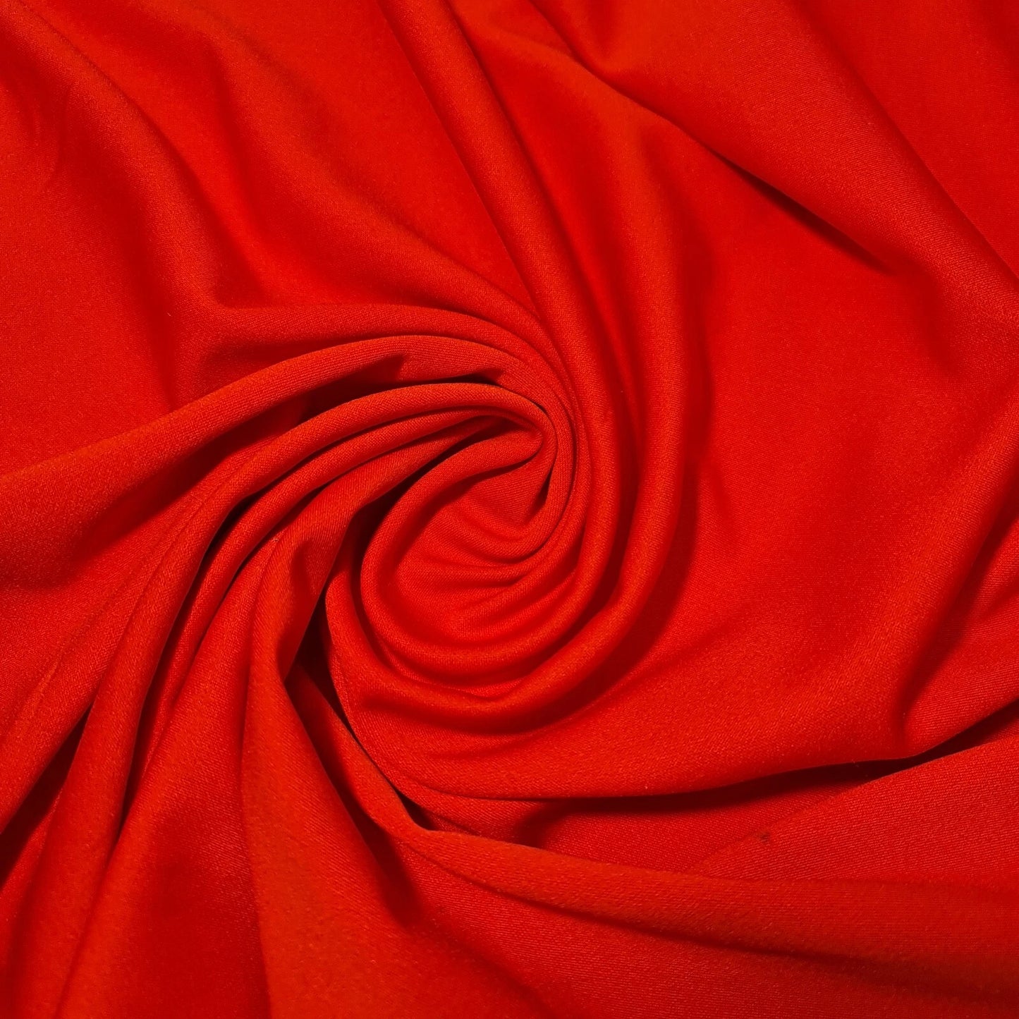 Scuba Crepe 4-Way Stretch Fabric | 58" (147cm) Wide Plain Solid Elastane Jersey for Dresses & Crafts – Sold by the Metre