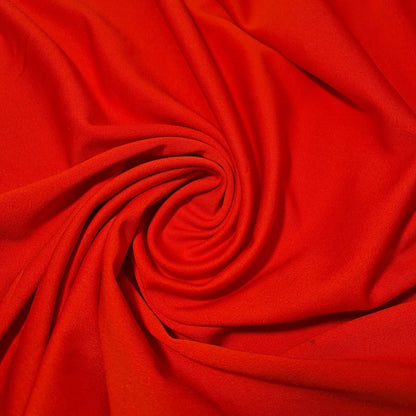 Scuba Crepe 4-Way Stretch Fabric | 58" (147cm) Wide Plain Solid Elastane Jersey for Dresses & Crafts – Sold by the Metre