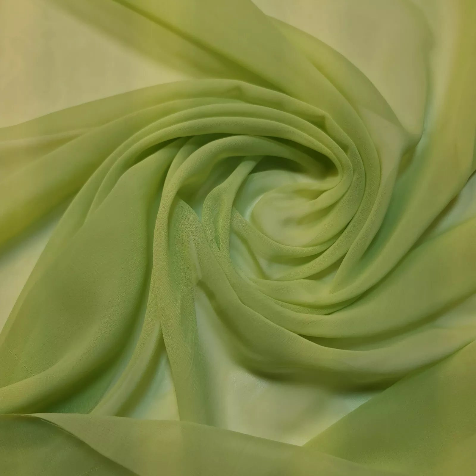 Chiffon Sheer Plain Soft Polyester Fabric – 44