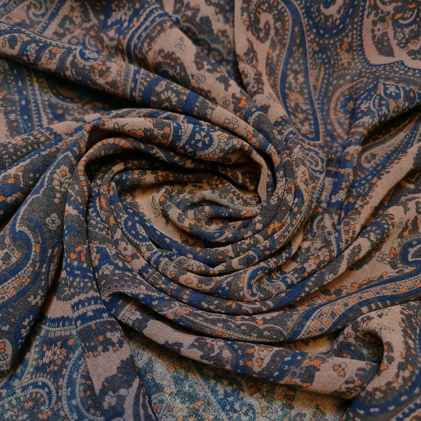 Floral, Animal & Paisley Printed Fabric | 58" (147cm) Wide Georgette, Chiffon & Crepe Dressmaking Material – Sold by the Metre