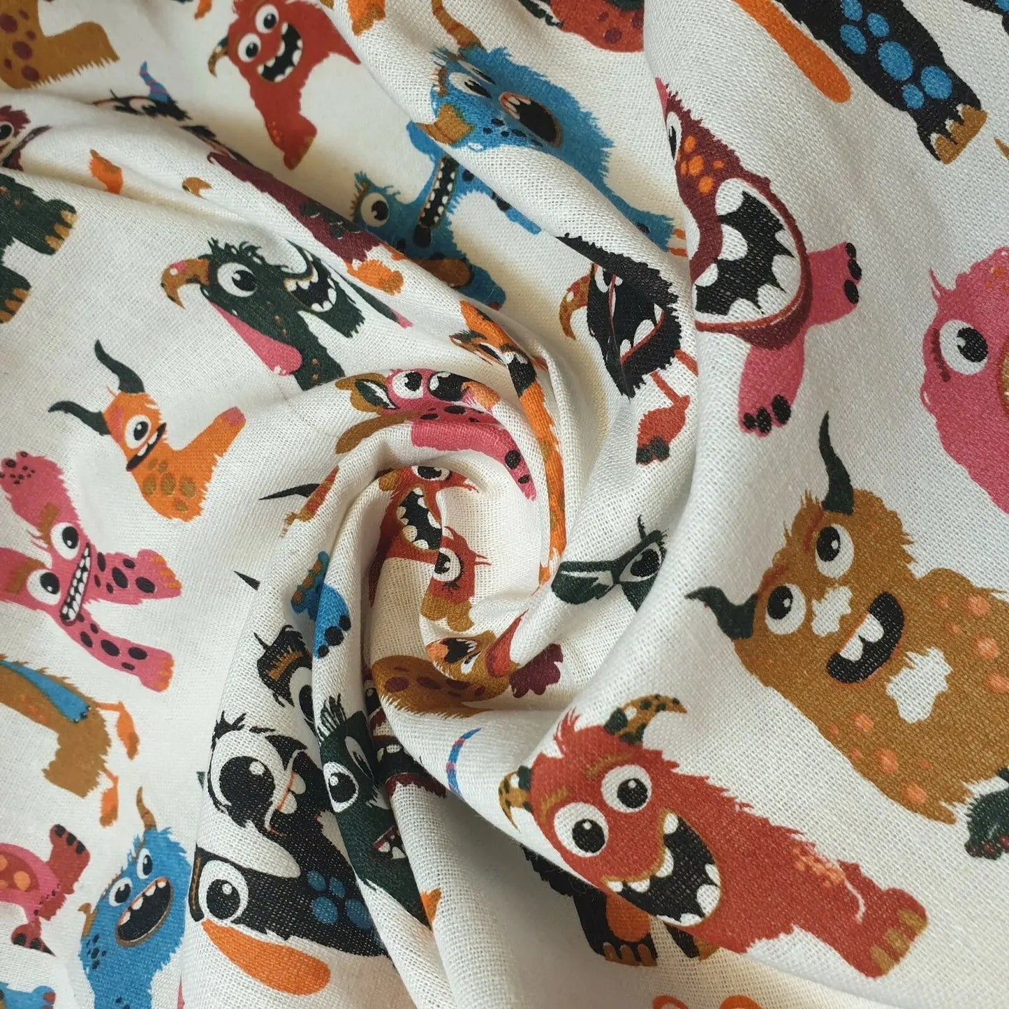 100% Cotton Printed Canvas Fabric | 58" (147cm) Wide Durable Craft, Bag Making & Home Décor Material – Sold by the Metre