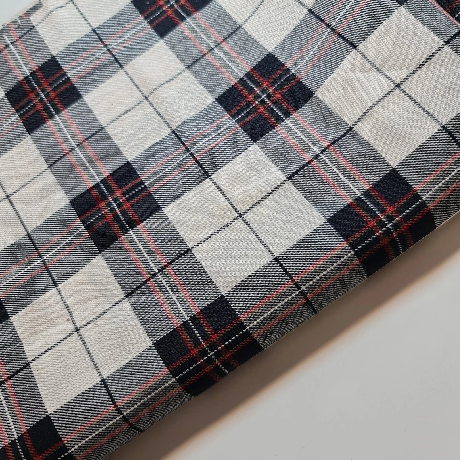 100% Cotton Tartan & Check Plaid Fabric | 58