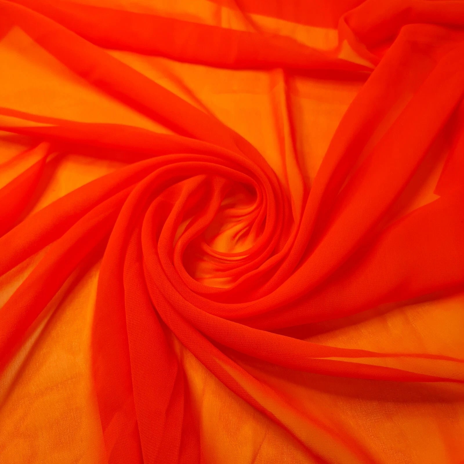 Chiffon Sheer Plain Soft Polyester Fabric – 44