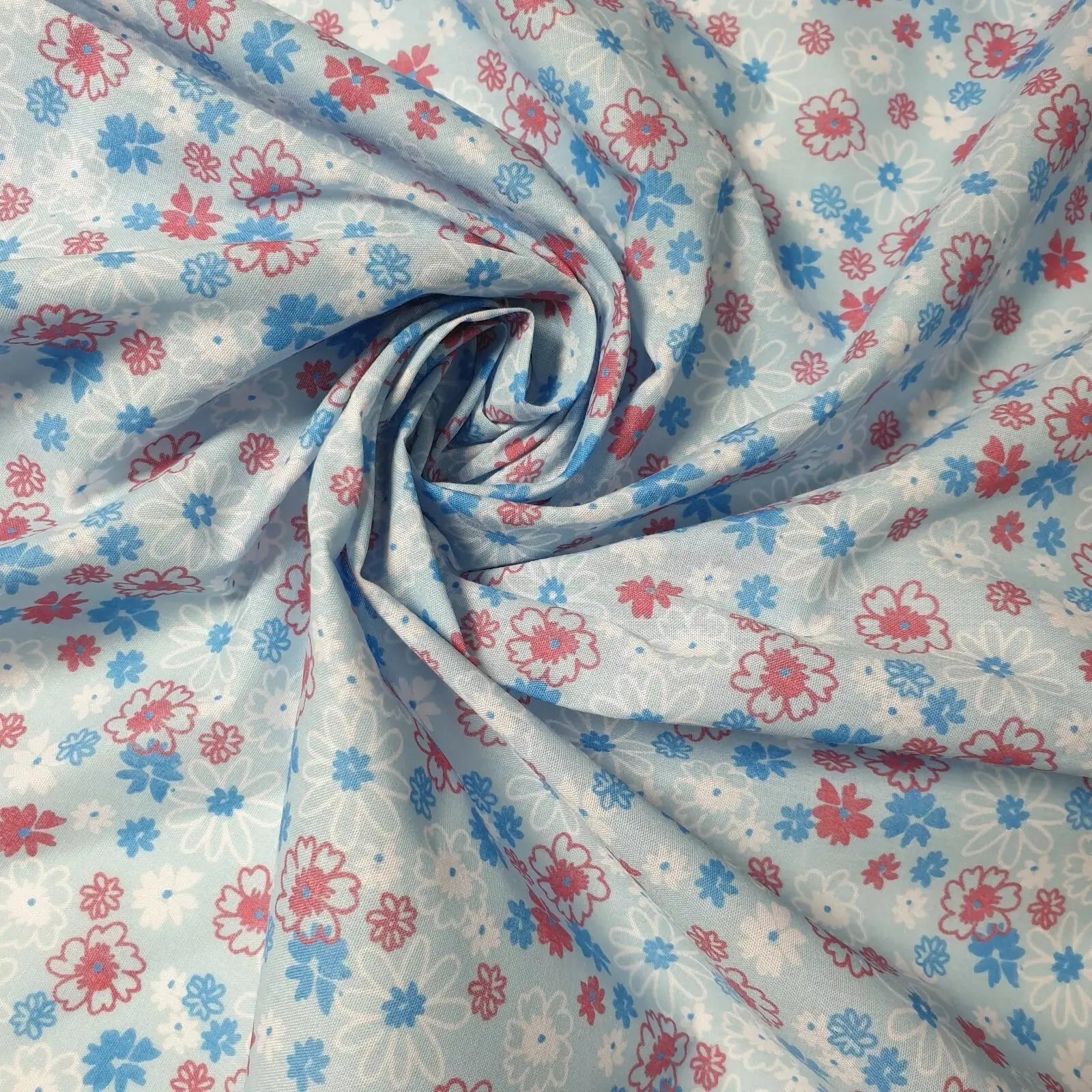 Printed Polycotton Fabric | 44