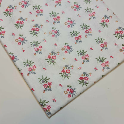 100% Cotton Printed Fabric | Leopard, Ditsy, Vintage, Polka & Rose Floral Designs – 44" (112cm) Wide Soft Dressmaking & Craft Material – Sold by the Metre