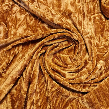 Premium Marble Crushed Velvet Fabric | 58" (147cm) Wide Solid Colours Medium-Weight Stretch Material – Sold by the Metre