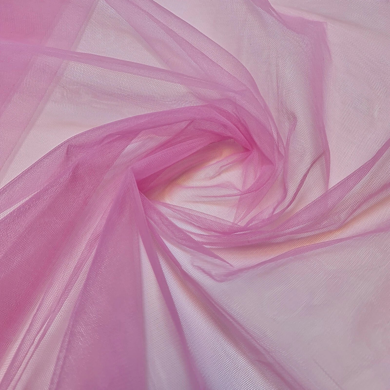 Premium Soft Plain Sheer Tulle Net Fabric | 58