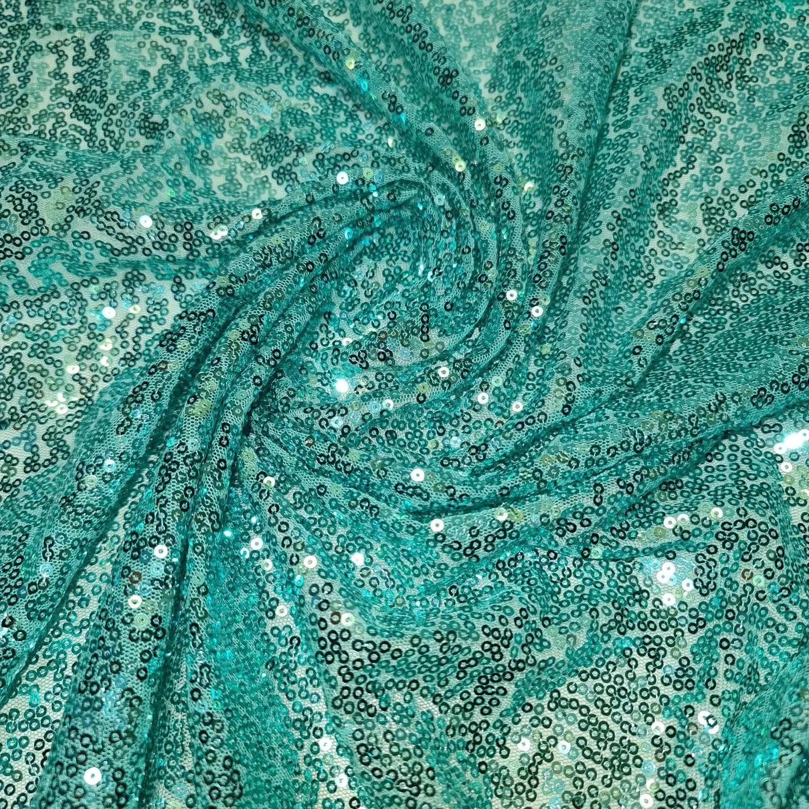 Sequin Fabric | Sparkly Shiny Bling Dress, Craft & Table Drape Material – 58