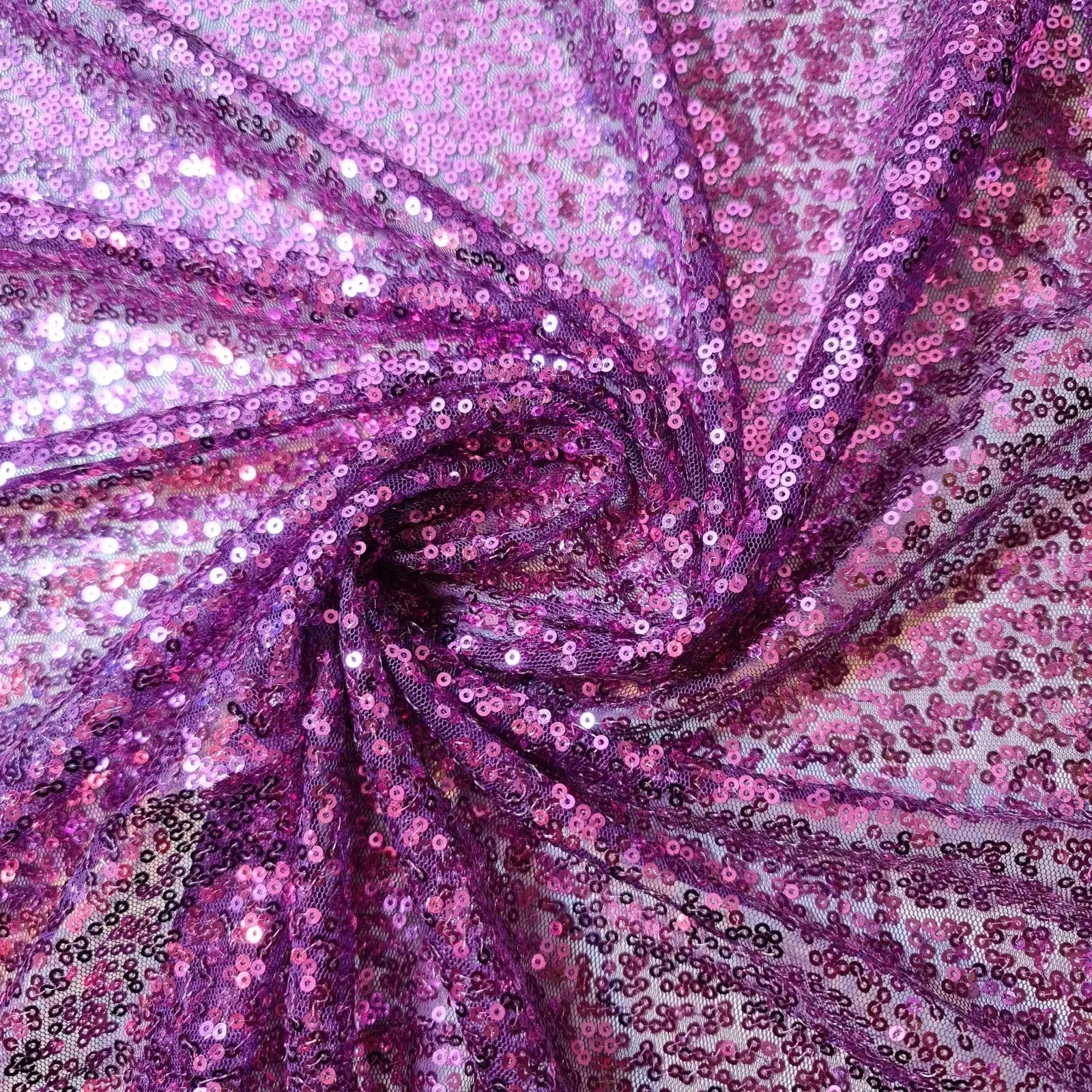 Sequin Fabric | Sparkly Shiny Bling Dress, Craft & Table Drape Material – 58