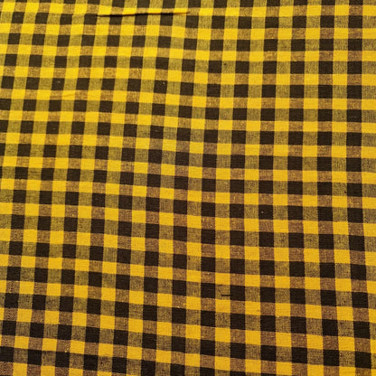100% Cotton Gingham Woven Fabric | 1/8" Plaid Check 36" (91cm) Wide Dressmaking, Craft & Quilting Material – Sold by the Meter