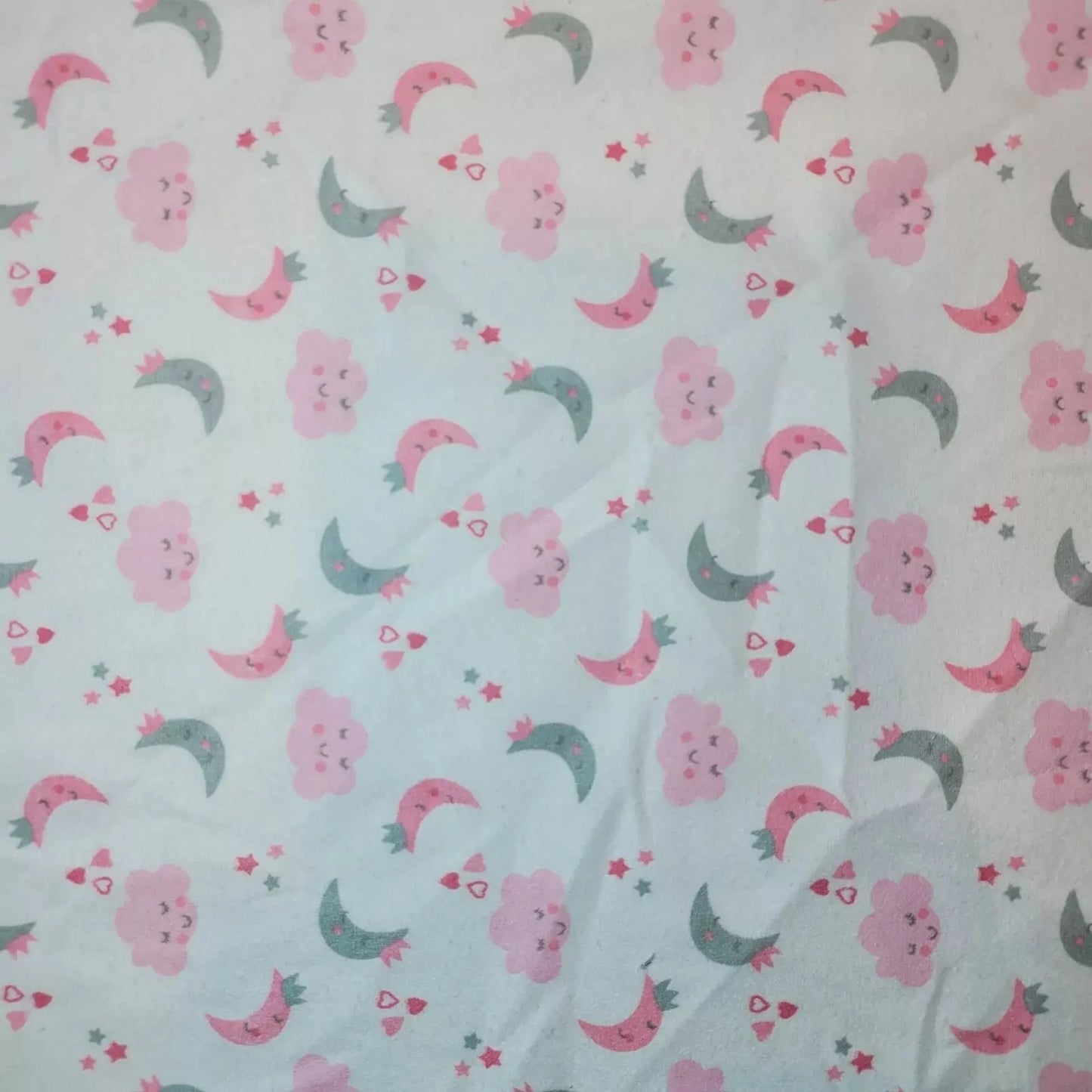 100% Cotton Brushed Flannel Winceyette Fabric | 44" (112cm) Wide Printed Quilting, Sewing & Craft Material – Sold by the Meter