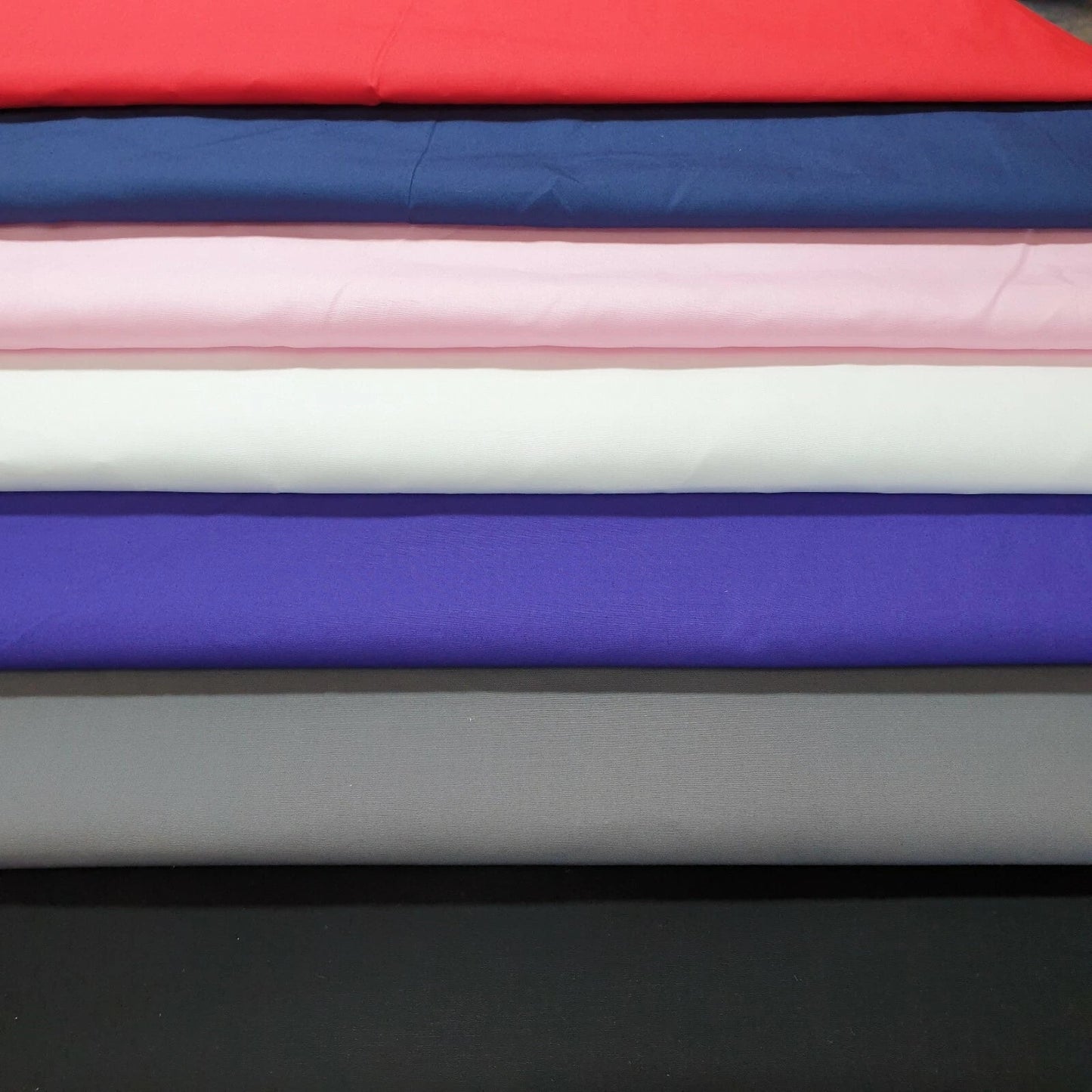 100% Cotton Plain Woven Poplin Fabric | 58" (147cm) Wide Dressmaking, Craft & Quilting Material – Sold by the Metre