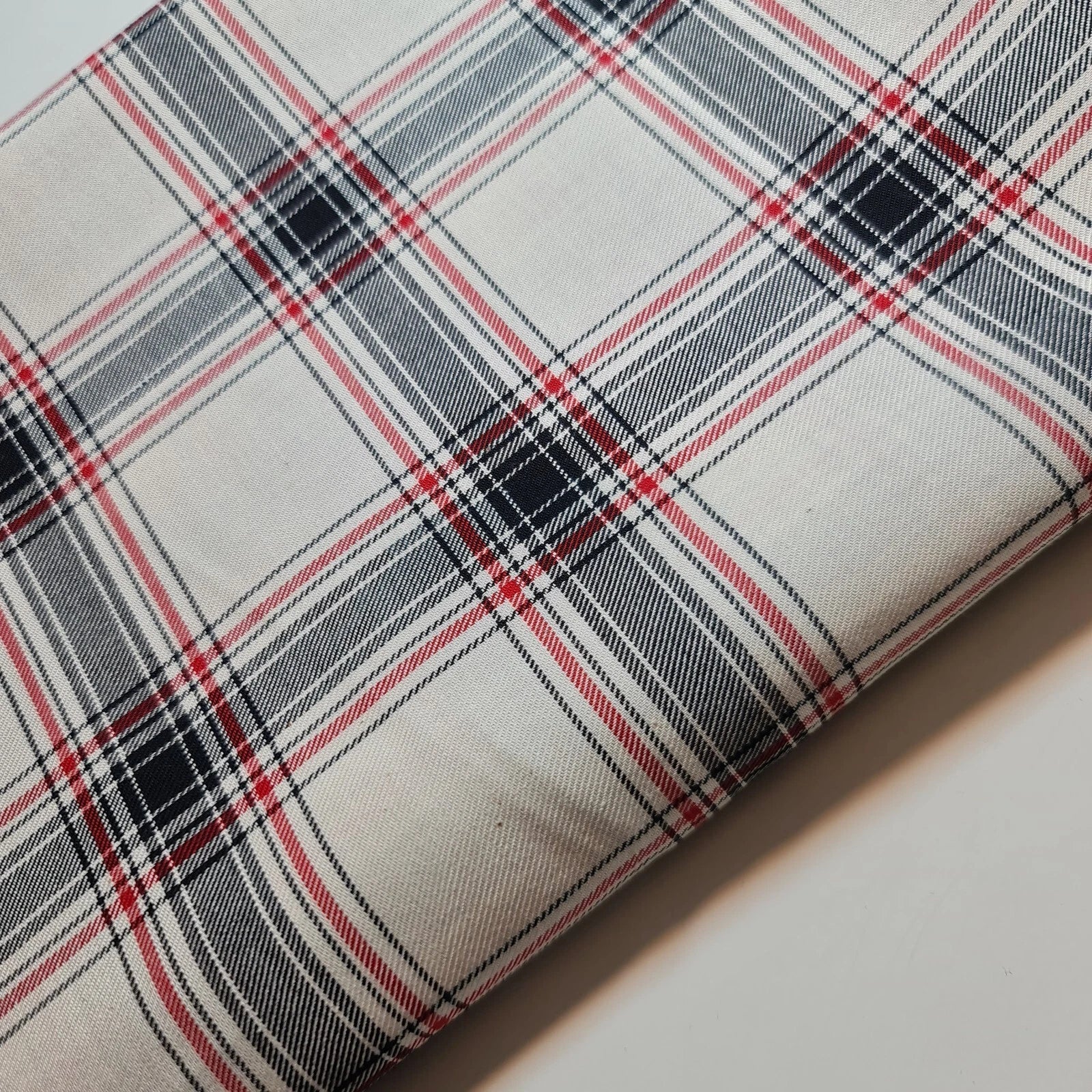 100% Cotton Tartan & Check Plaid Fabric | 58