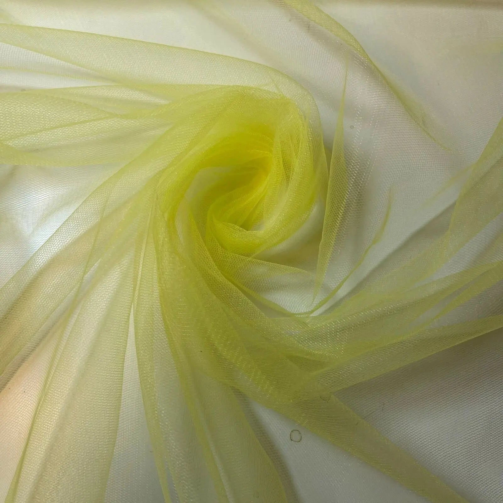 Premium Soft Plain Sheer Tulle Net Fabric | 58" (147cm) Wide for Tutu, Fairy Veil & Bridal Craft Projects – Sold by the Metre