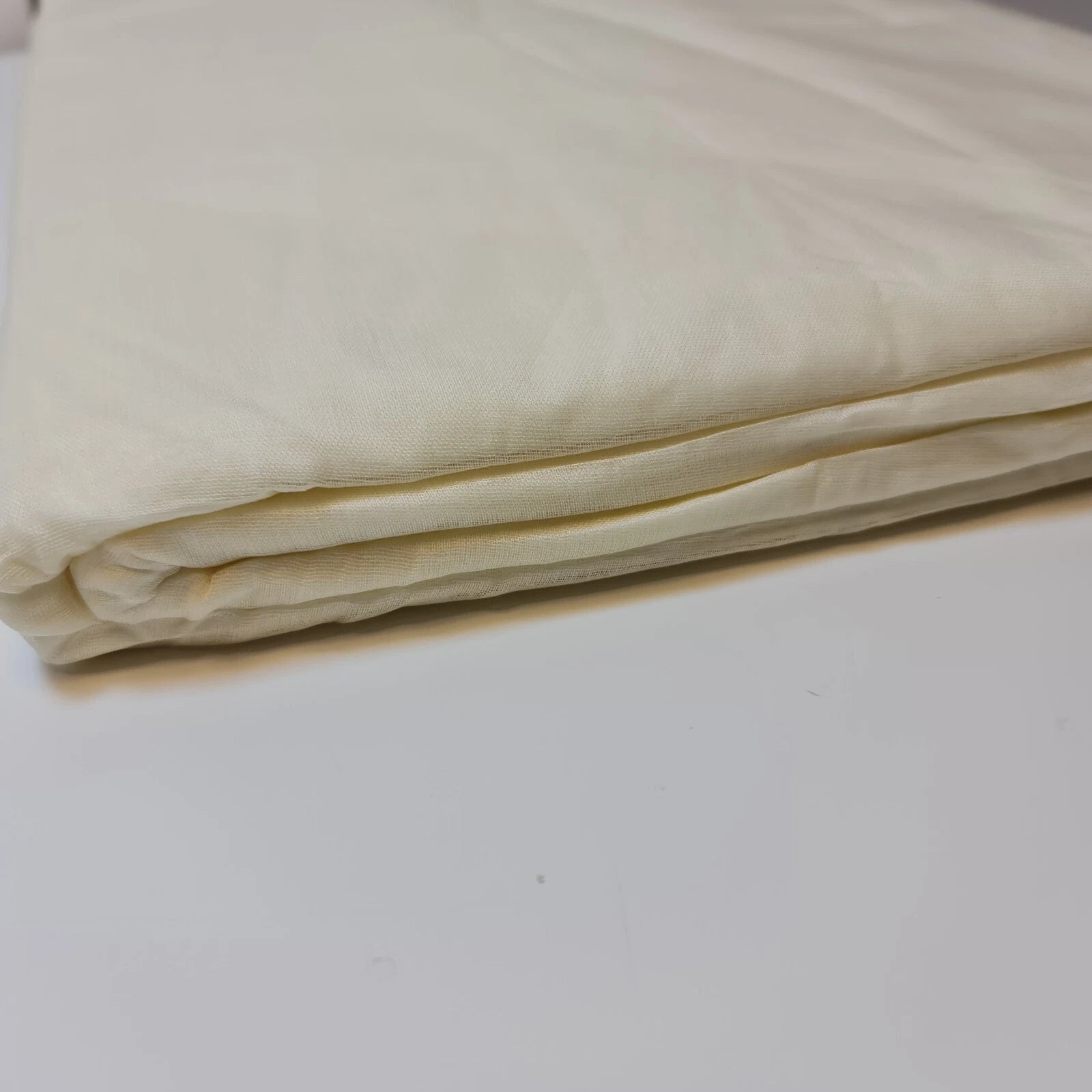100% Cotton Muslin Fabric – Sheer Gauze Plain Weave for Dress Lining, Crafts & Cheesecloth  Lemon Yellow