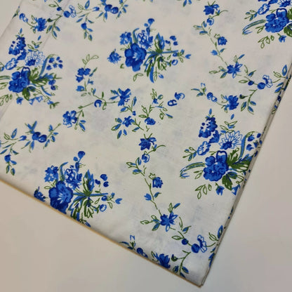 100% Cotton Printed Fabric | Leopard, Ditsy, Vintage, Polka & Rose Floral Designs – 44" (112cm) Wide Soft Dressmaking & Craft Material – Sold by the Metre