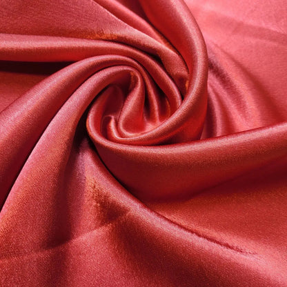 Satin Crepe Back Fabric – Plain 58" (147cm) Wide Silky Bridal & Evening Dress Fabric by the Metre