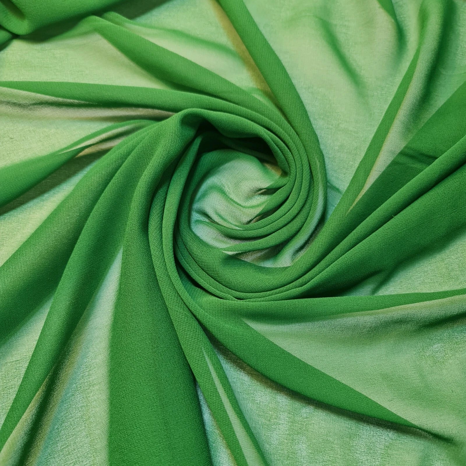 Chiffon Sheer Plain Soft Polyester Fabric – 44