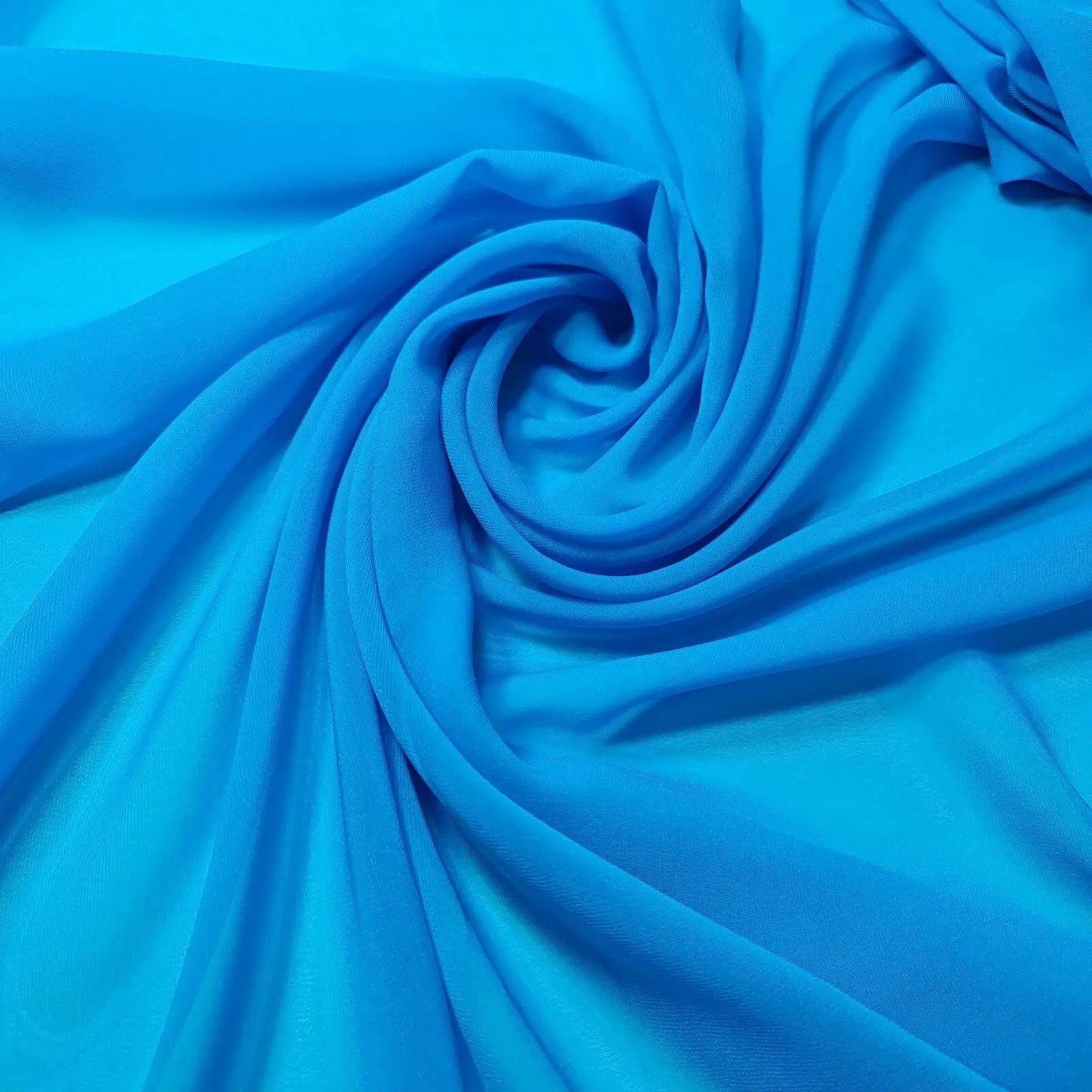 Crepe Chiffon Sheer Fabric | 58" (147cm) Wide Wedding Décor, Drape, Dressmaking & Craft Material – Sold by the Metre