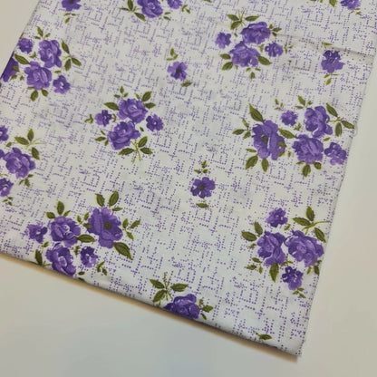 100% Cotton Printed Fabric | Leopard, Ditsy, Vintage, Polka & Rose Floral Designs – 44" (112cm) Wide Soft Dressmaking & Craft Material – Sold by the Metre