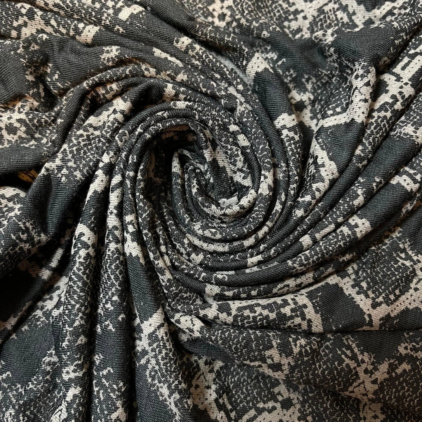 Cotton & Viscose Jersey Stretch Knit Fabric | Plain Solid & Printed Variants, 58" (147cm) Wide Soft Apparel & Craft Material – Sold by the Metre