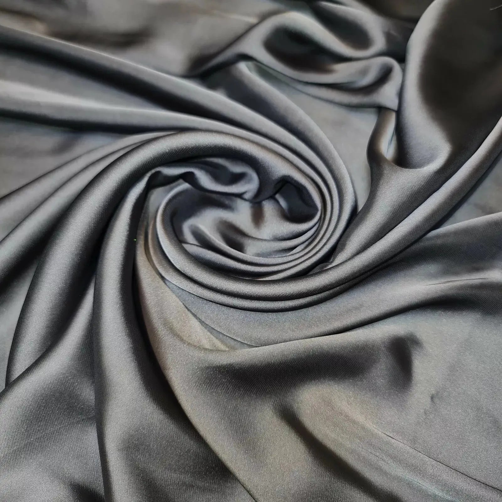 Silky Charmeuse Satin Fabric | 44" (112cm) Wide Luxury Glossy Silk-Like Weave for Bridal Dress, Draping & Décor – Sold by the Metre