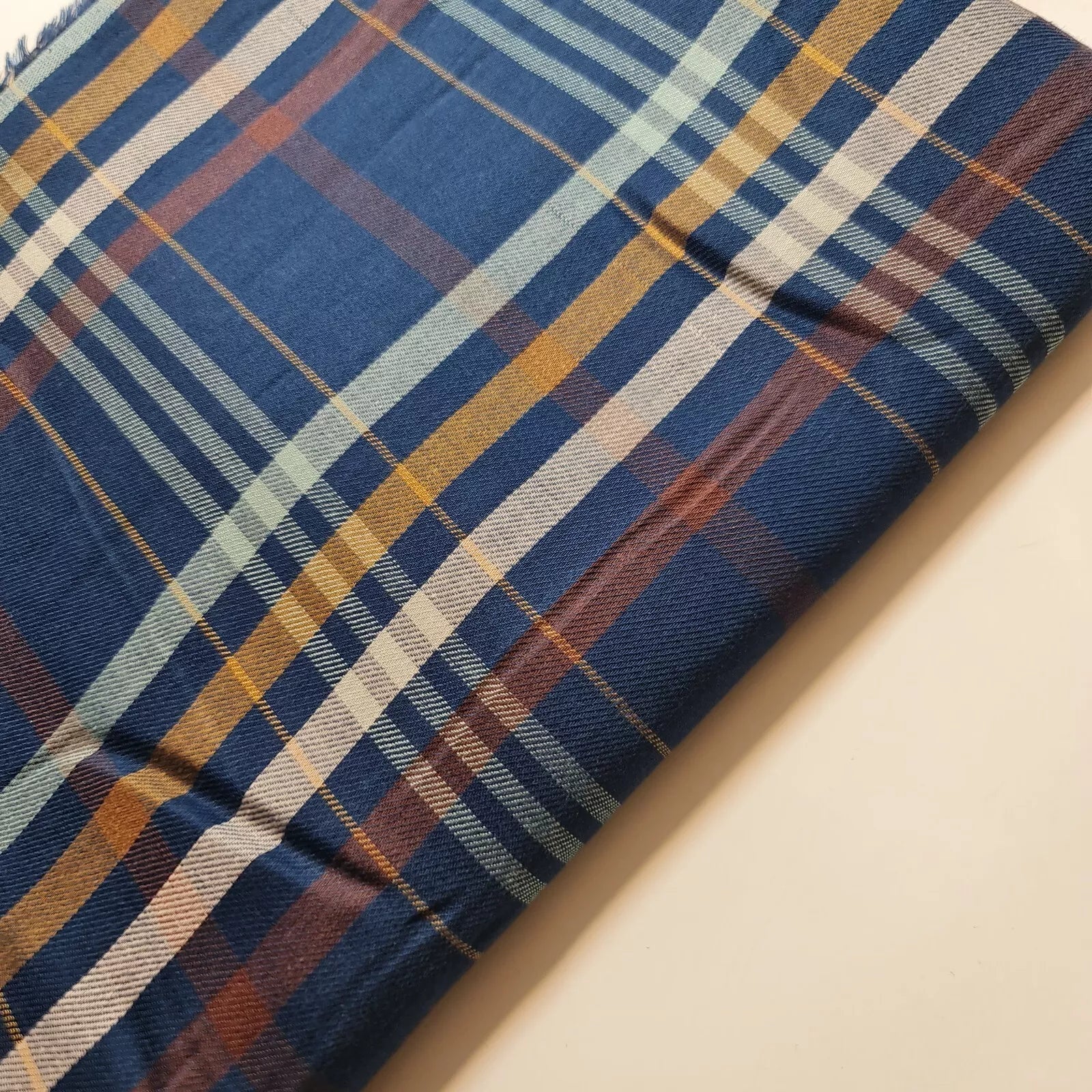 100% Cotton Tartan & Check Plaid Fabric | 58