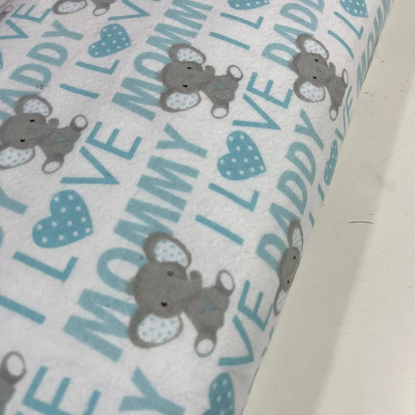 100% Cotton Brushed Flannel Winceyette Fabric | 44" (112cm) Wide Printed Quilting, Sewing & Craft Material – Sold by the Meter