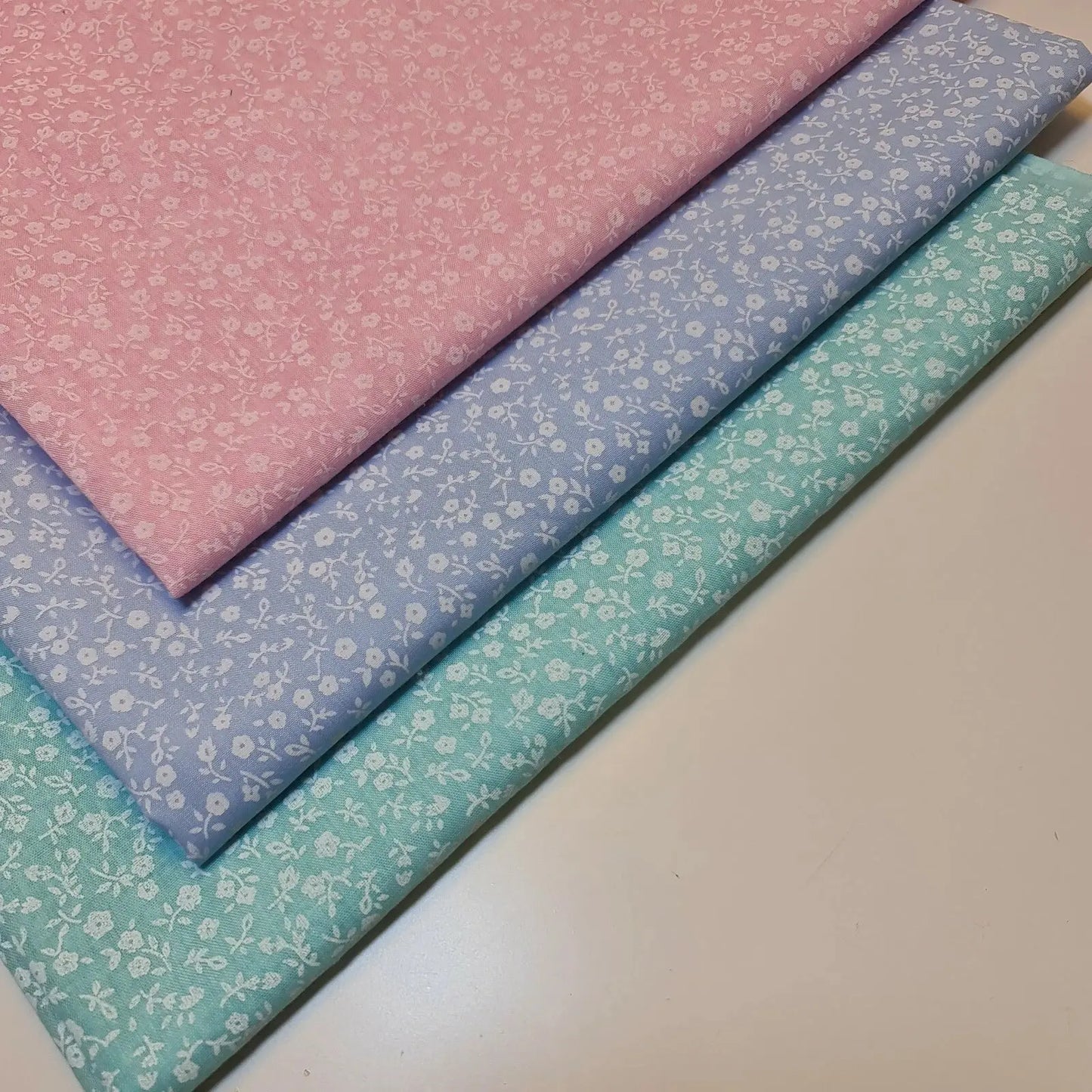 Paste Floral Printed Polycotton Fabric | 44" (112cm) Wide Dressmaking & Craft Material – Sold by the Metre