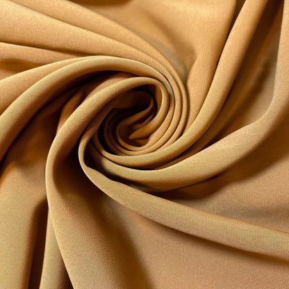 Plain American Crepe Powder Touch Polyester Fabric | 44" (112cm) Wide Dressmaking, Craft & Lining Material – Sold by the Metre