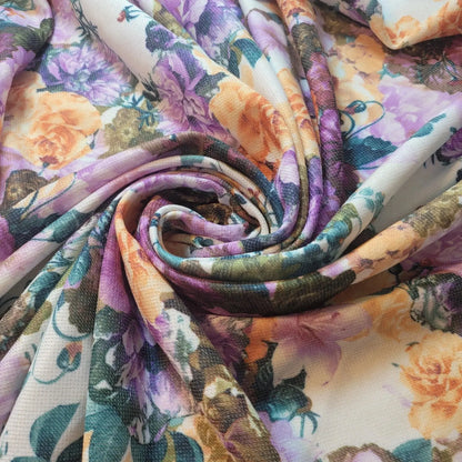 Solid Plain & Printed French Terry Loopback Jersey Fabric | 58" (147cm) Wide Apparel & Sewing Material – Sold by the Metre