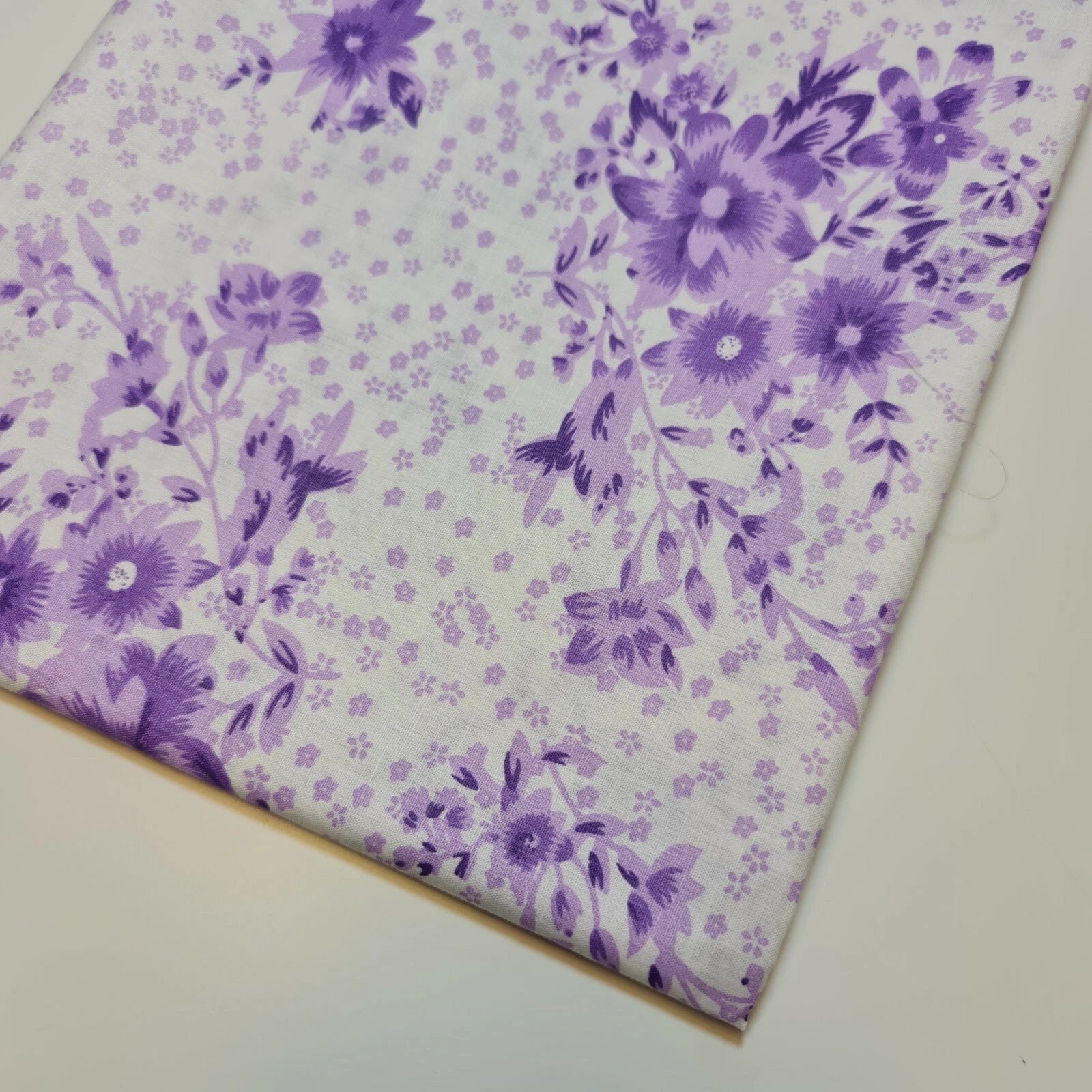 100% Cotton Printed Fabric | Leopard, Ditsy, Vintage, Polka & Rose Floral Designs – 44" (112cm) Wide Soft Dressmaking & Craft Material – Sold by the Metre