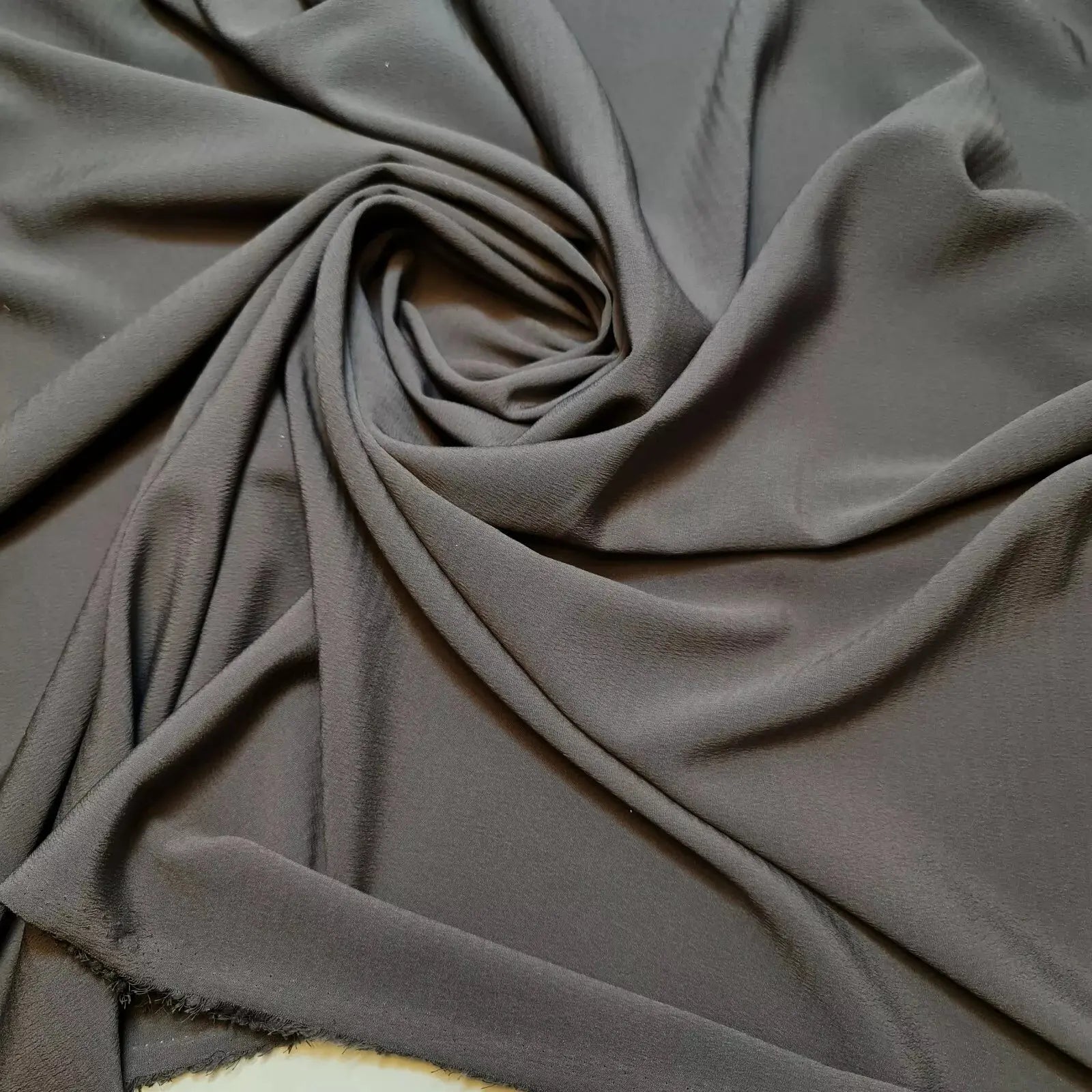 Koshibo Crepe Fabric | 100% Polyester Soft Dressmaking, Drape & Lining Material 44