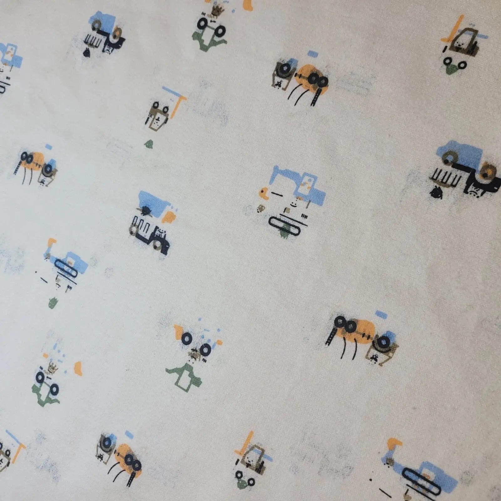 100% Cotton Brushed Flannel Winceyette Fabric | 44" (112cm) Wide Printed Quilting, Sewing & Craft Material – Sold by the Meter