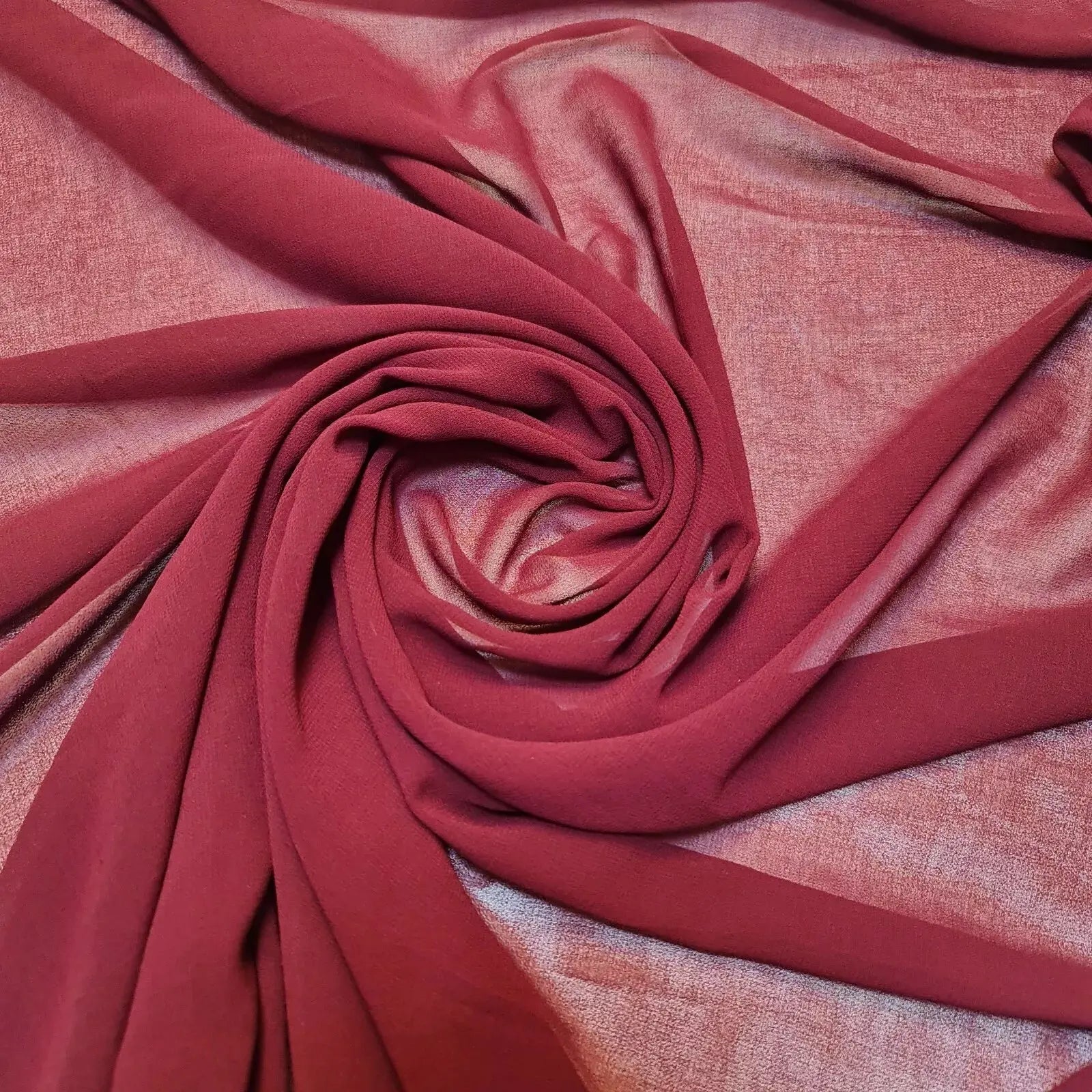 Crepe Chiffon Sheer Fabric | 58" (147cm) Wide Wedding Décor, Drape, Dressmaking & Craft Material – Sold by the Metre