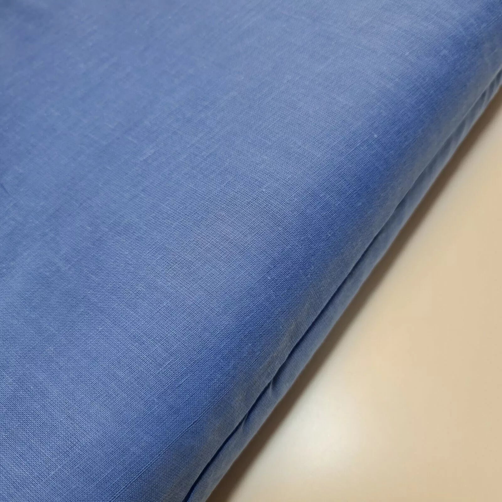 100% Cotton Muslin Fabric – Sheer Gauze Plain Weave for Dress Lining, Crafts & Cheesecloth  New Blue