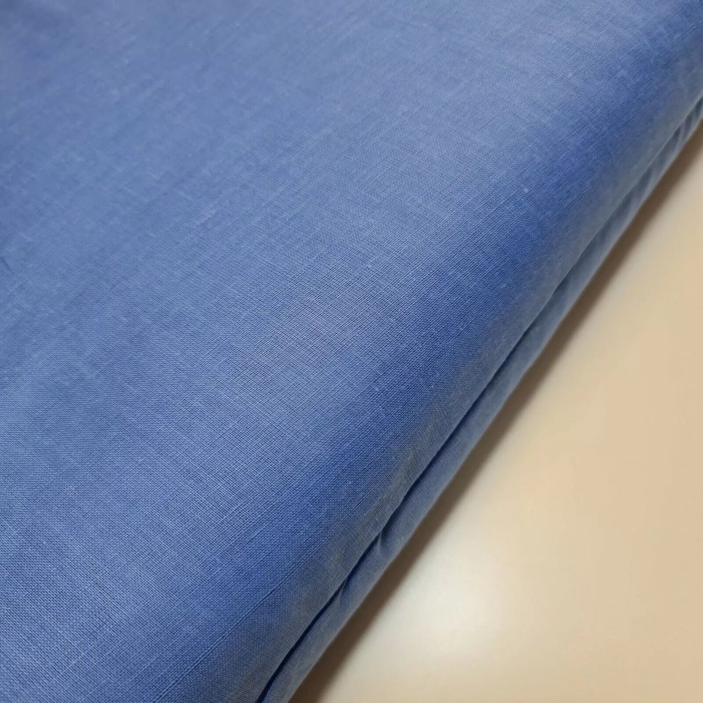 100% Cotton Muslin Fabric – Sheer Gauze Plain Weave for Dress Lining, Crafts & Cheesecloth  New Blue