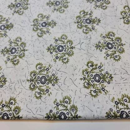 100% Cotton Printed Fabric | Leopard, Ditsy, Vintage, Polka & Rose Floral Designs – 44" (112cm) Wide Soft Dressmaking & Craft Material – Sold by the Metre