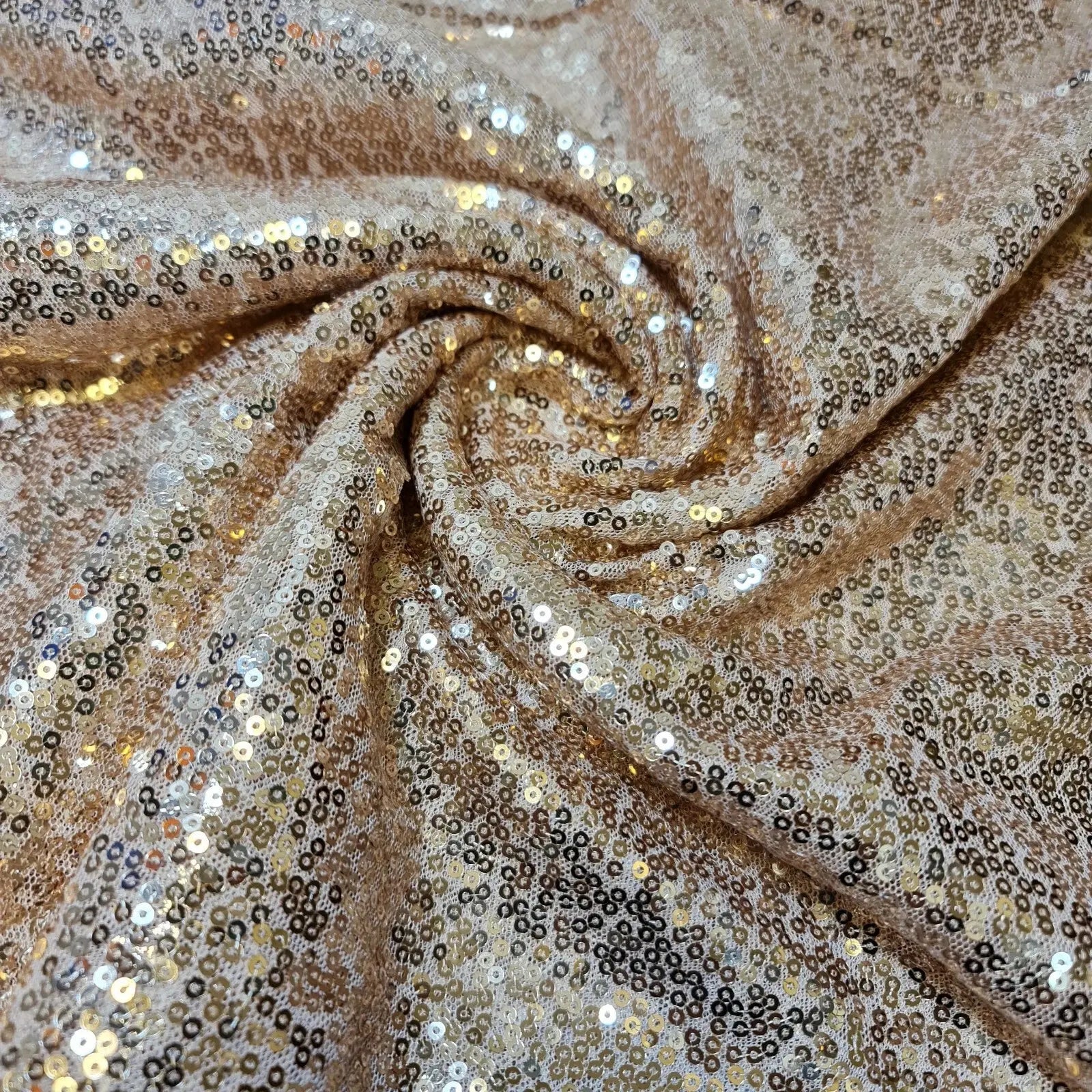 Sequin Fabric | Sparkly Shiny Bling Dress, Craft & Table Drape Material – 58