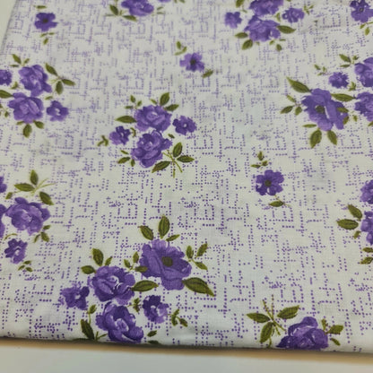 100% Cotton Printed Fabric | Leopard, Ditsy, Vintage, Polka & Rose Floral Designs – 44" (112cm) Wide Soft Dressmaking & Craft Material – Sold by the Metre