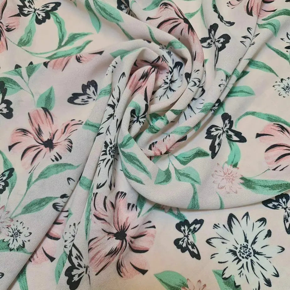 Floral, Animal & Paisley Printed Fabric | 58