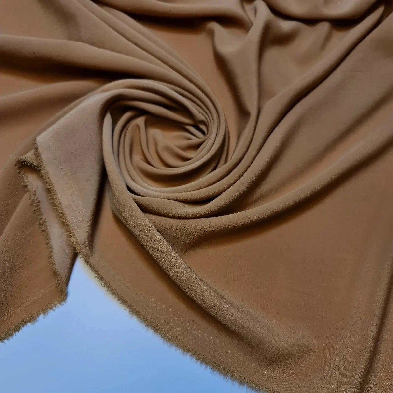 Koshibo Crepe Fabric | 100% Polyester Soft Dressmaking, Drape & Lining Material 44" (112cm) Wide – Sold by the Metre